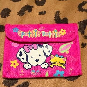 Spottie Dottie Velcro wallet